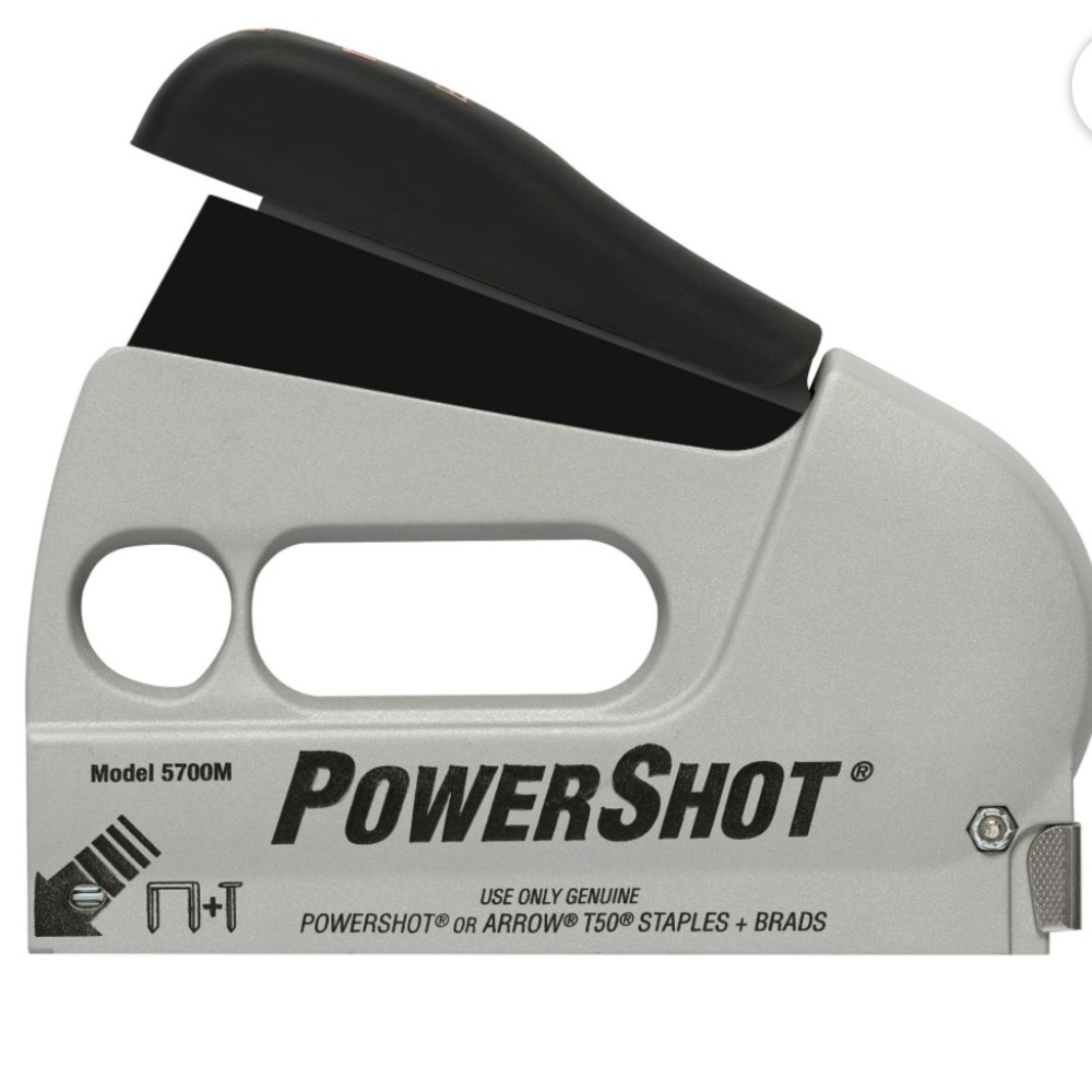 PowerShot Forward Action Staple Gun Model 5700M T50 Staples+Brads Stapler